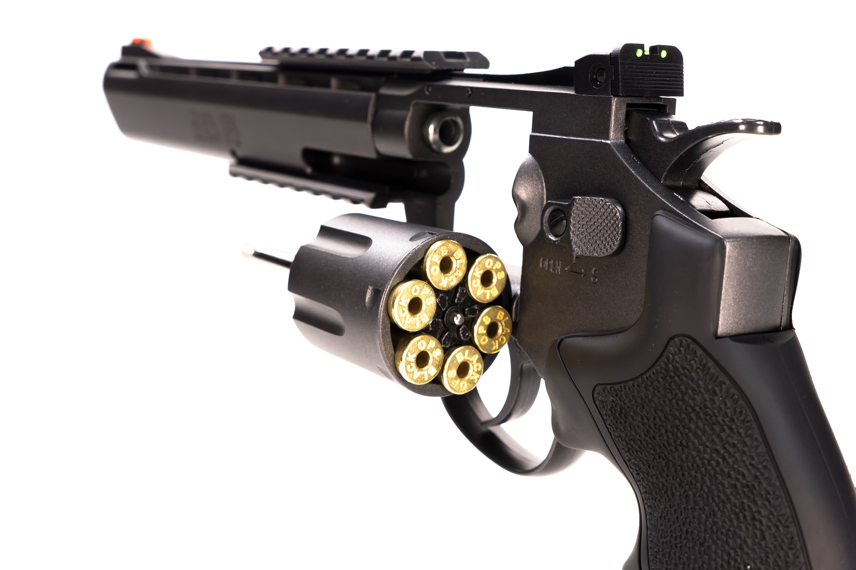 Exterminator Full Metal Revolver 6 Gun Metal - Black Ops USA